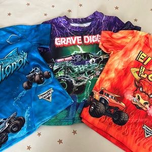NWOT Monster Jam Tees